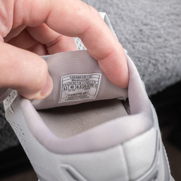 Brooks Womens Ghost 15 1203801B112 Gray Running Shoes Sneakers Size 8.5 Training - Picture 7 of 11